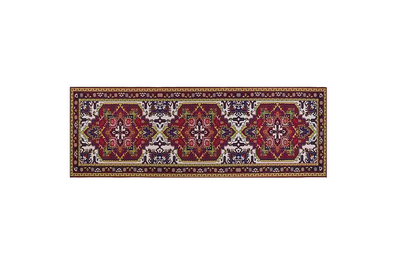 Ryamatta Colachel 70x200 cm - Röd - Textil & mattor - Matta - Modern matta - Ryamatta