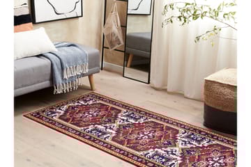 Ryamatta Colachel 70x200 cm - Röd - Textil & mattor - Matta - Modern matta - Ryamatta