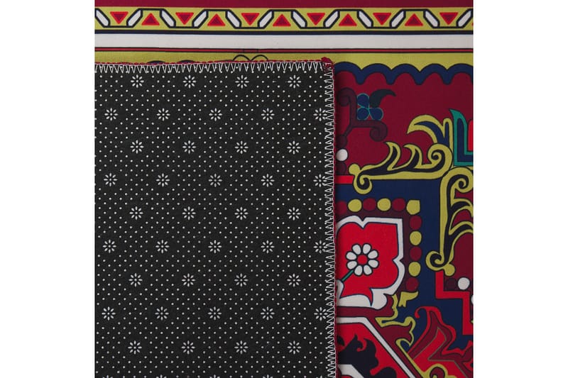 Ryamatta Colachel 70x200 cm - Röd - Textil & mattor - Matta - Modern matta - Ryamatta