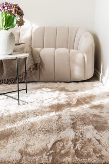 Cozy Ryamatta 110x160 cm Rektangulär - Linne - Textil & mattor - Matta - Modern matta - Ryamatta