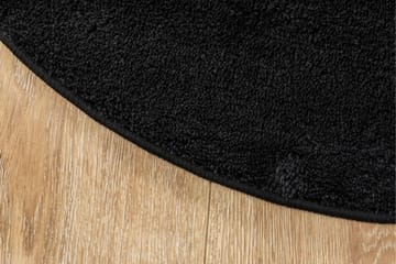 Cozy Ryamatta 120 cm Rund - Svart - Textil & mattor - Matta - Modern matta - Ryamatta