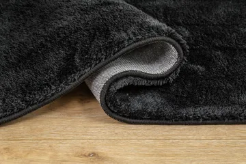 Cozy Ryamatta 120 cm Rund - Svart - Textil & mattor - Matta - Modern matta - Ryamatta