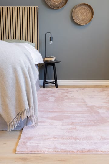 Cozy Ryamatta 133x190 cm Rektangulär - Rosa - Textil & mattor - Matta - Modern matta - Ryamatta
