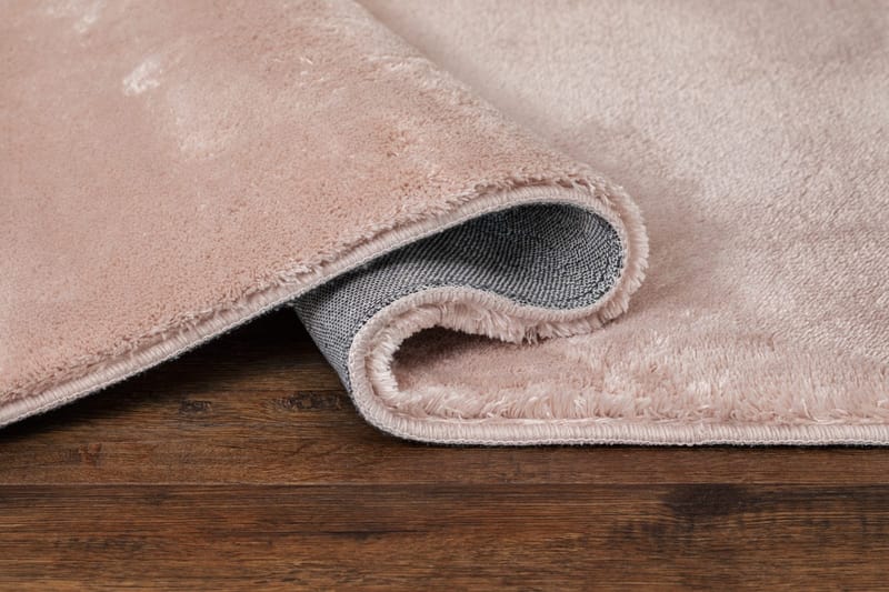 Cozy Ryamatta 133x190 cm Rektangulär - Rosa - Textil & mattor - Matta - Modern matta - Ryamatta