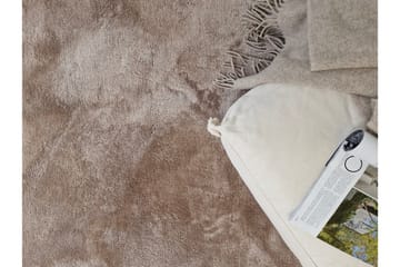 Cozy Ryamatta 160 cm Rund - Linne - Textil & mattor - Matta - Modern matta - Ryamatta