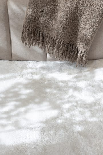 Cozy Ryamatta 160 cm Rund - Vit - Textil & mattor - Matta - Modern matta - Ryamatta