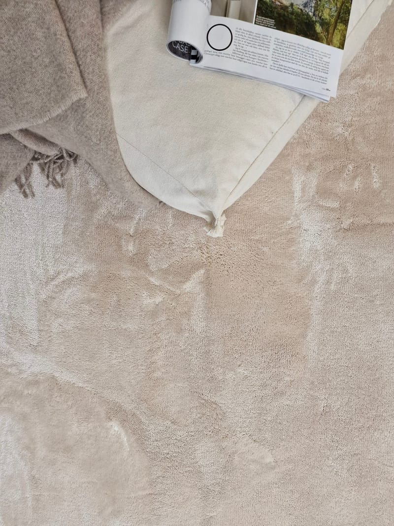 Cozy Ryamatta 160x230 cm Rektangulär - Natur - Textil & mattor - Matta - Modern matta - Ryamatta