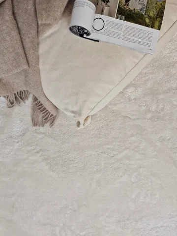 Cozy Ryamatta 160x230 cm Rektangulär - Vit - Textil & mattor - Matta - Modern matta - Ryamatta