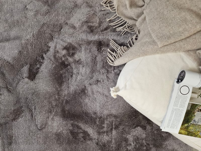 Cozy Ryamatta 200x290 cm Rektangulär - Grå - Textil & mattor - Matta - Modern matta - Ryamatta