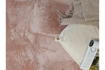 Cozy Ryamatta 80x160 cm Rektangulär - Rosa - Textil & mattor - Matta - Modern matta - Ryamatta