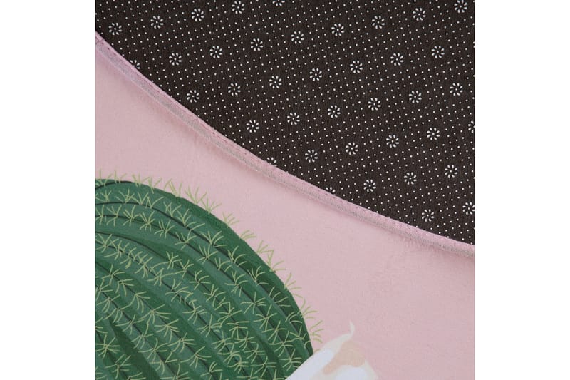Ryamatta Eldivan 120x120 cm - Rosa - Textil & mattor - Matta - Modern matta - Ryamatta