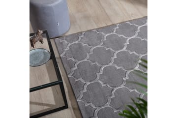 Ryamatta Elsher 180x120 cm - Grå - Textil & mattor - Matta - Modern matta - Ryamatta
