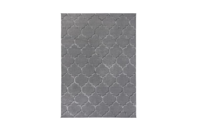 Ryamatta Elsher Rektangulär 220x160 cm - Grå - Textil & mattor - Matta - Modern matta - Ryamatta