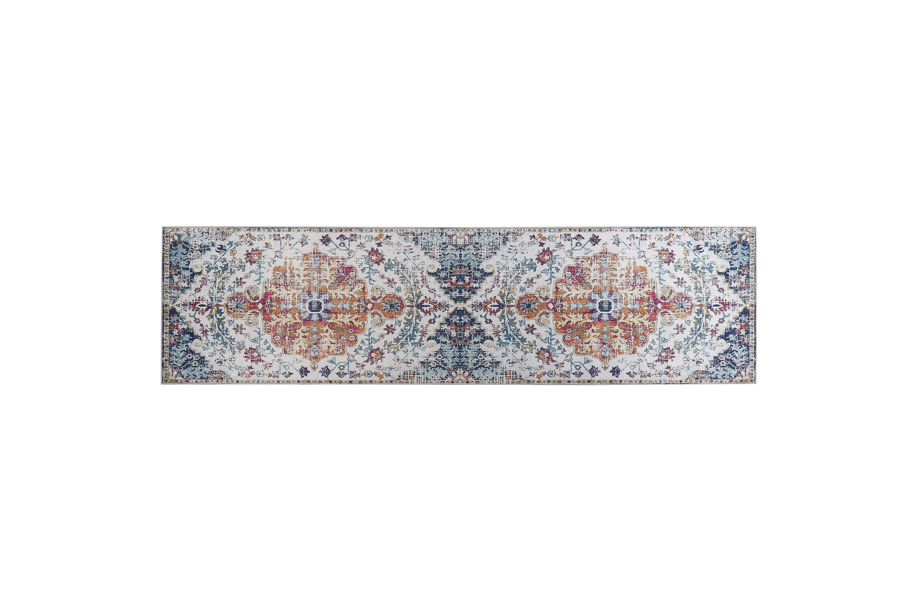 Ryamatta Enayam 80x300 cm Blå