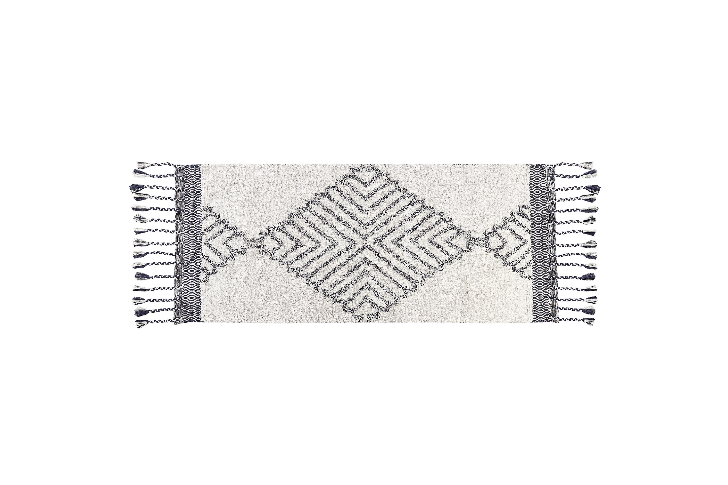 Ryamatta Eray 80x150 cm Svart/Vit