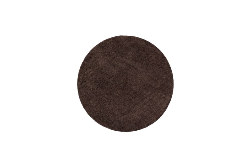 Ryamatta Feel 240 cm Rund - Choklad - Ryamatta
