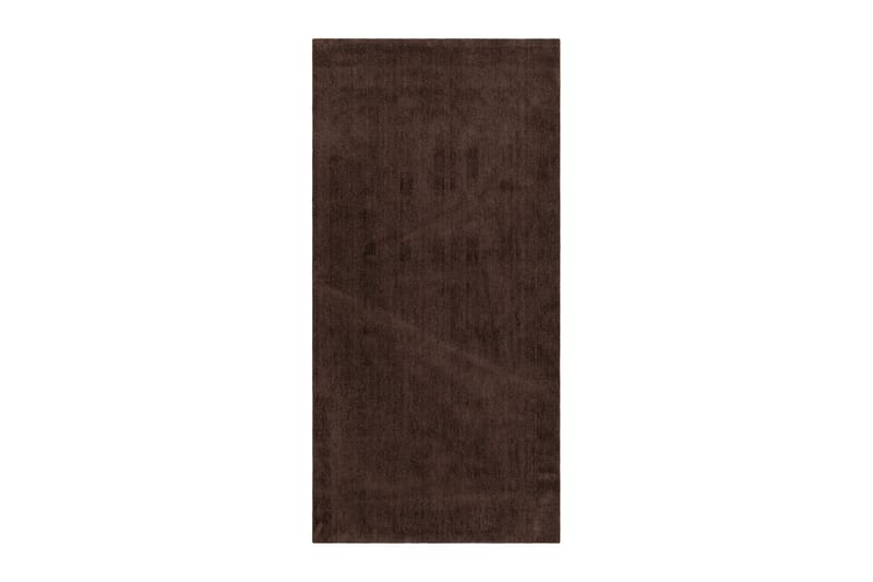 Ryamatta Feel 80x180 cm Rektangulär - Choklad - Ryamatta