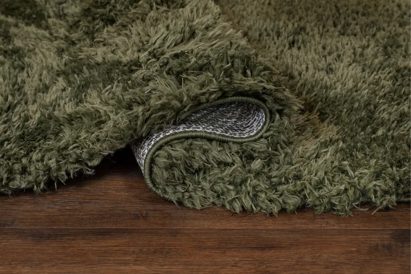 Floki Ryamatta 80x150 cm Rektangulär - Smaragdgrön - Textil & mattor - Matta - Modern matta - Ryamatta