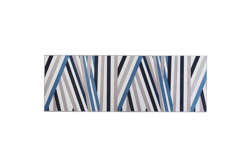 Ryamatta Garrone 70x200 cm - Svart/Vit - Textil & mattor - Matta - Modern matta - Ryamatta