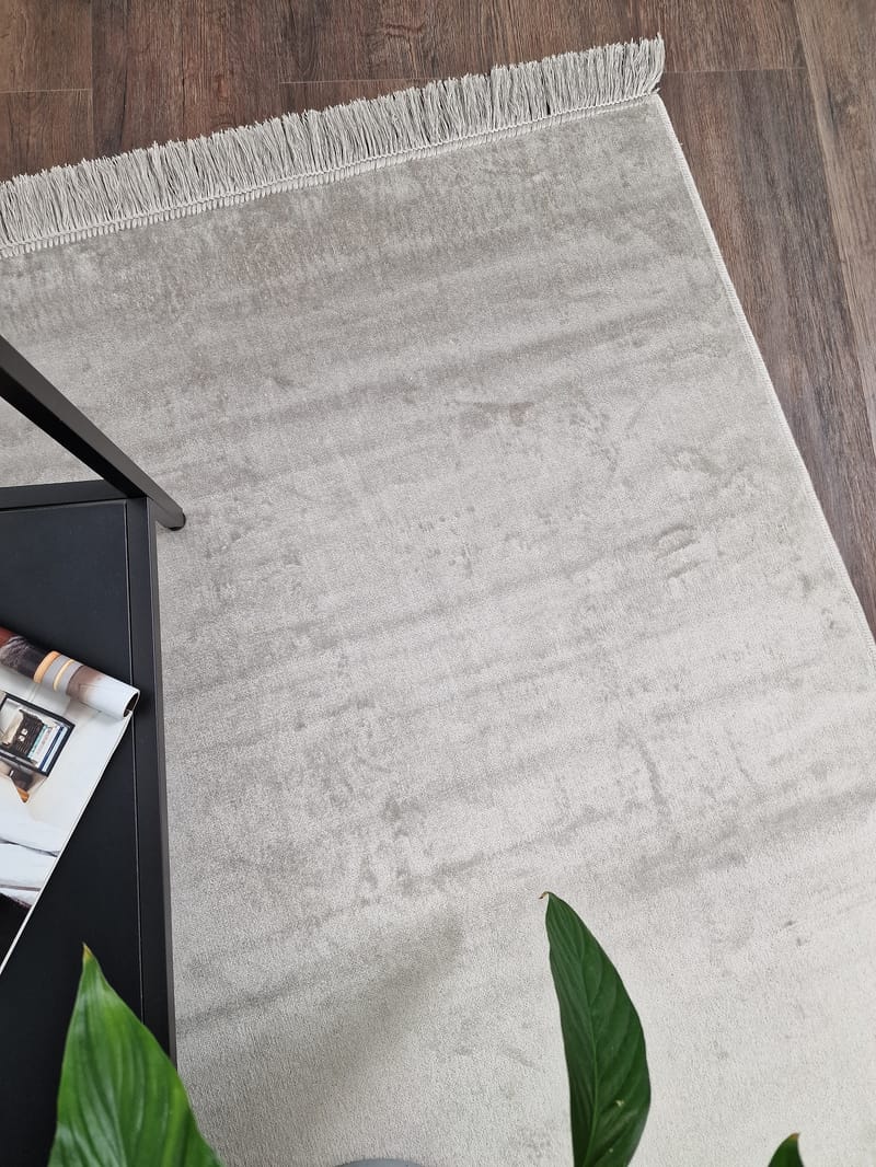 Granada Viskosmatta 200x290 - Grå/Beige - Textil & mattor - Matta - Modern matta - Ryamatta