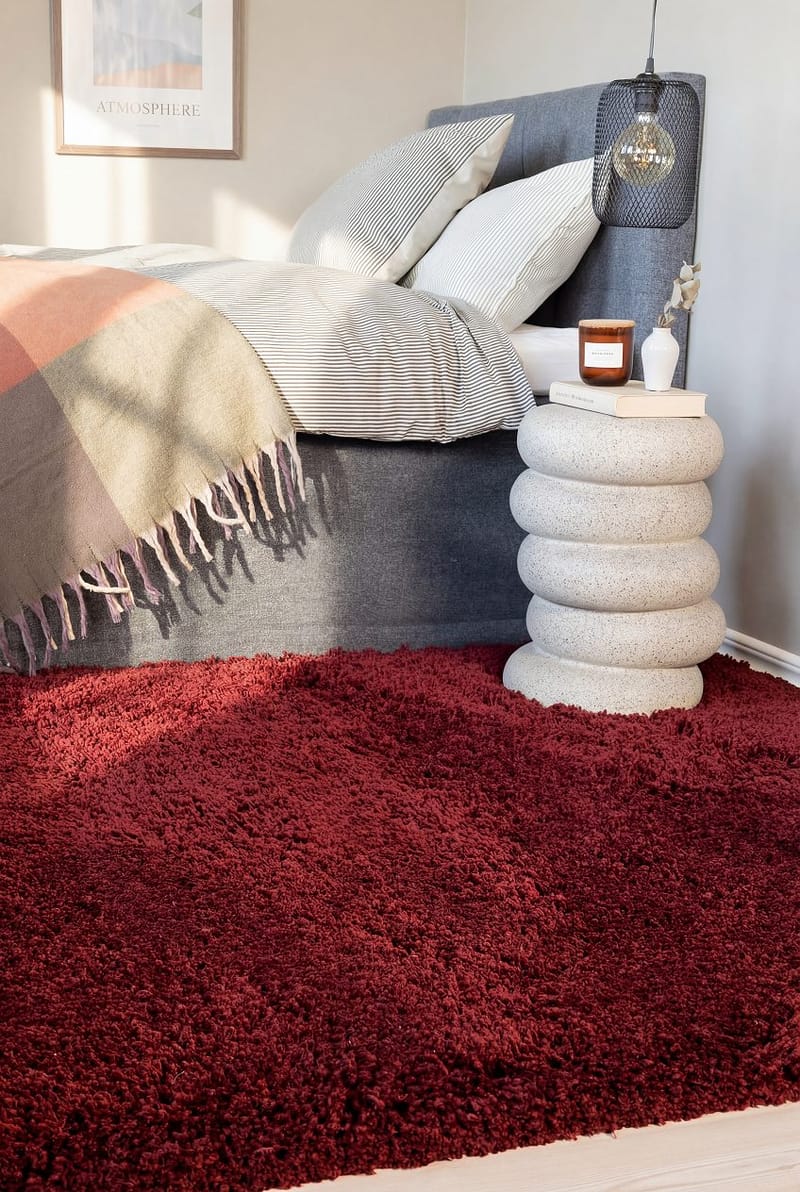 Handvävd Matta Sorrento 160x230 cm - Marsala - Textil & mattor - Matta - Modern matta - Ryamatta