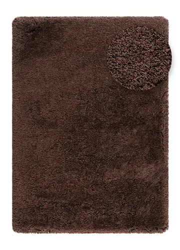 Handvävd Matta Sorrento 200x300 cm - Mörkbrun - Textil & mattor - Matta - Modern matta - Ryamatta