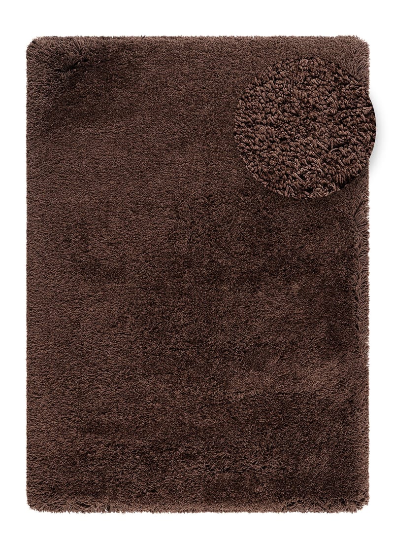 Handvävd Matta Sorrento 200x300 cm - Mörkbrun - Textil & mattor - Matta - Modern matta - Ryamatta