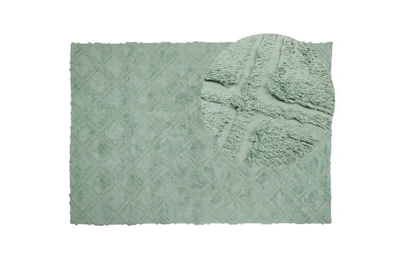 Ryamatta Hatay 160x230 cm - Grön - Textil & mattor - Matta - Modern matta - Ryamatta