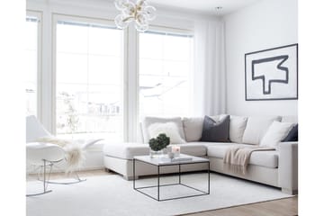 Hattara Matta 200x300 cm Vit - VM Carpets - Textil & mattor - Matta - Modern matta - Ryamatta