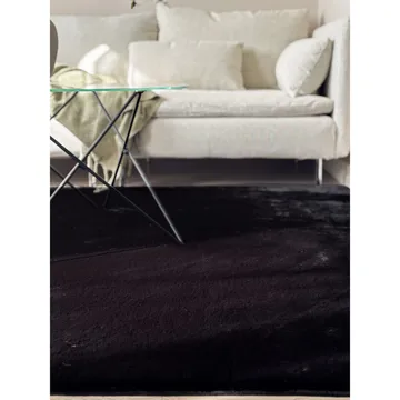 Ryamatta Heaven - 120x170 cm, Svart - Textil & mattor - Matta - Modern matta - Ryamatta