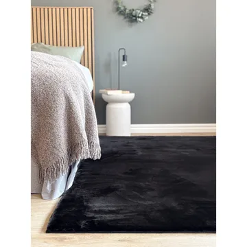 Ryamatta Heaven - 240x340 cm, Svart - Textil & mattor - Matta - Modern matta - Ryamatta