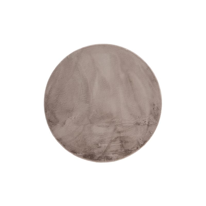 Ryamatta Heaven Rund - 120x120 cm, Taupe - Textil & mattor - Matta - Modern matta - Ryamatta