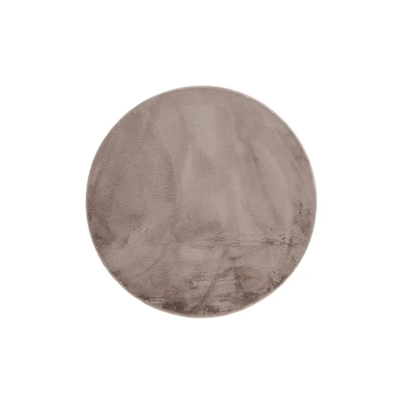 Ryamatta Heaven Rund, 160x160 cm, Taupe