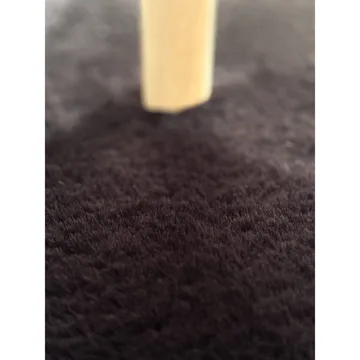 Ryamatta Heaven Rund - 200x200 cm, Svart - Textil & mattor - Matta - Modern matta - Ryamatta