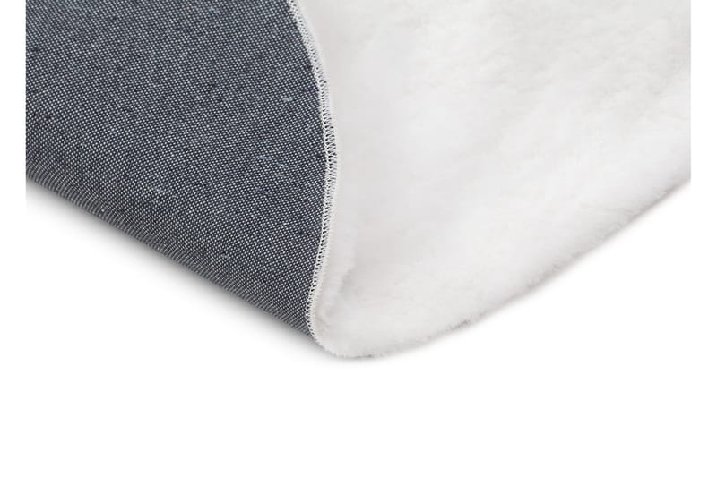 Heaven Rund Ryamatta & Luggmatta 160 cm - Vit - Textil & mattor - Matta - Modern matta - Ryamatta