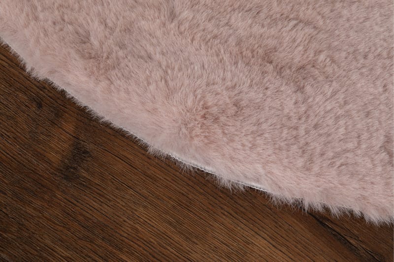 Heaven Ryamatta 120 cm Rund - Rosa - Textil & mattor - Matta - Modern matta - Ryamatta