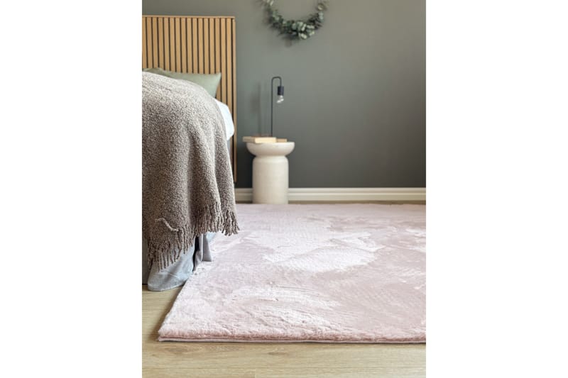 Heaven Ryamatta 120x170 cm - Rosa - Textil & mattor - Matta - Modern matta - Ryamatta