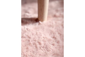 Heaven Ryamatta 160 cm Rund - Rosa - Textil & mattor - Matta - Modern matta - Ryamatta