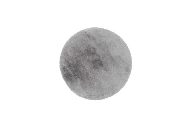 Heaven Ryamatta 200 cm Rund Grå, Grå