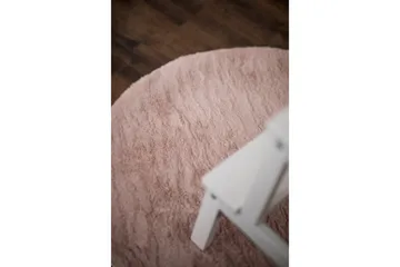 Heaven Ryamatta 80 cm Rund - Rosa - Textil & mattor - Matta - Modern matta - Ryamatta