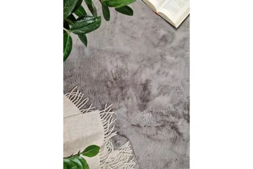 Heaven Ryamatta Antracit rund 160 - Antracit - Textil & mattor - Matta - Modern matta - Ryamatta