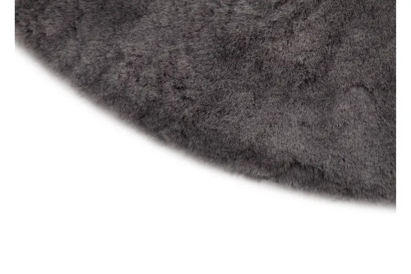 Heaven Ryamatta Antracit rund 160 - Antracit - Textil & mattor - Matta - Modern matta - Ryamatta