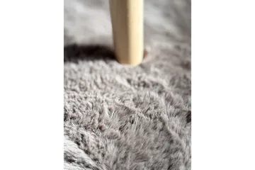 Heaven Ryamatta Antracit rund 160 - Antracit - Textil & mattor - Matta - Modern matta - Ryamatta