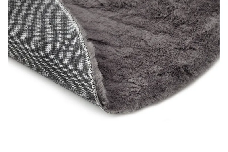 Heaven Ryamatta Antracit rund 160 - Antracit - Textil & mattor - Matta - Modern matta - Ryamatta