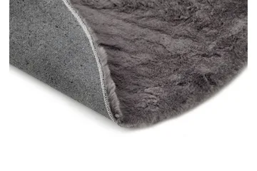 Heaven Ryamatta Antracit rund 160 - Antracit - Textil & mattor - Matta - Modern matta - Ryamatta