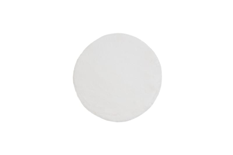 Heaven Ryamatta Vit rund 160 - Vit - Textil & mattor - Matta - Modern matta - Ryamatta