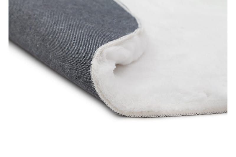 Heaven Ryamatta Vit rund 160 - Vit - Textil & mattor - Matta - Modern matta - Ryamatta