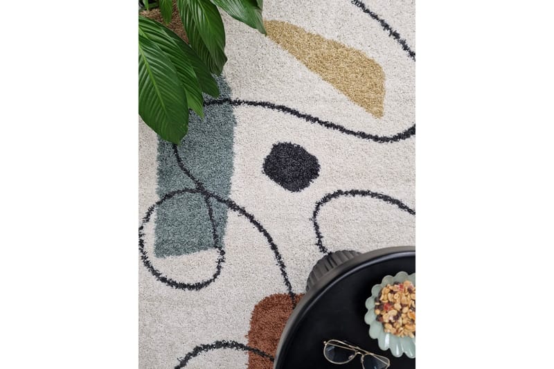 Portland Ryamatta 140x200 cm - Vit - Textil & mattor - Matta - Modern matta - Ryamatta