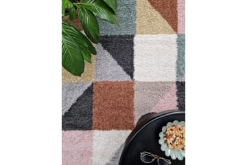 Portland Ryamatta 160x230 cm - Flerfärgad - Textil & mattor - Matta - Modern matta - Ryamatta