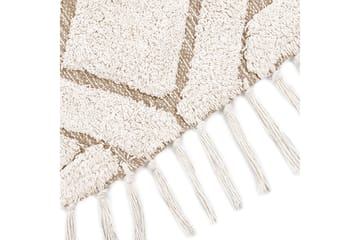 Ryamatta Horasan 140 cm Rund - Beige - Textil & mattor - Matta - Modern matta - Ryamatta